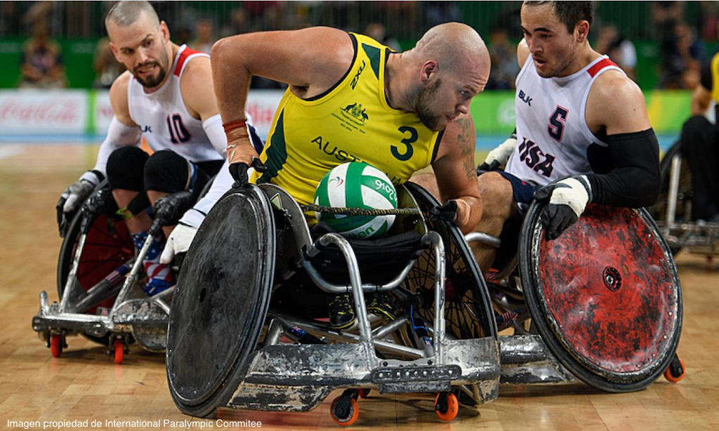 Rugby en silla de ruedas o rugby adaptado