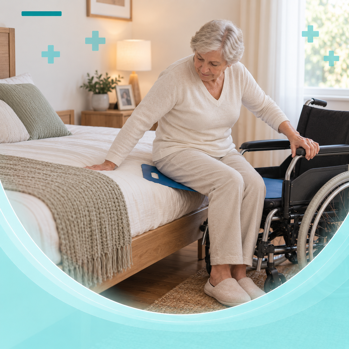 Transferencia de cama a silla