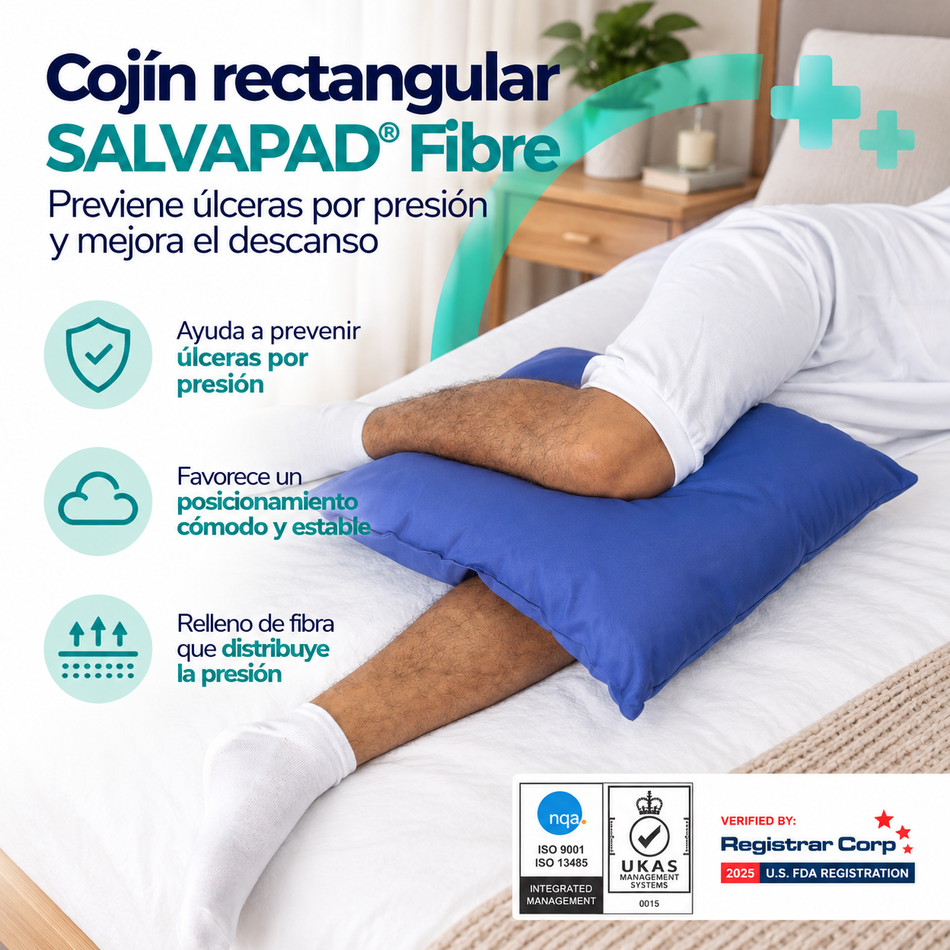 Cojín rectangular SALVAPAD® Fibre